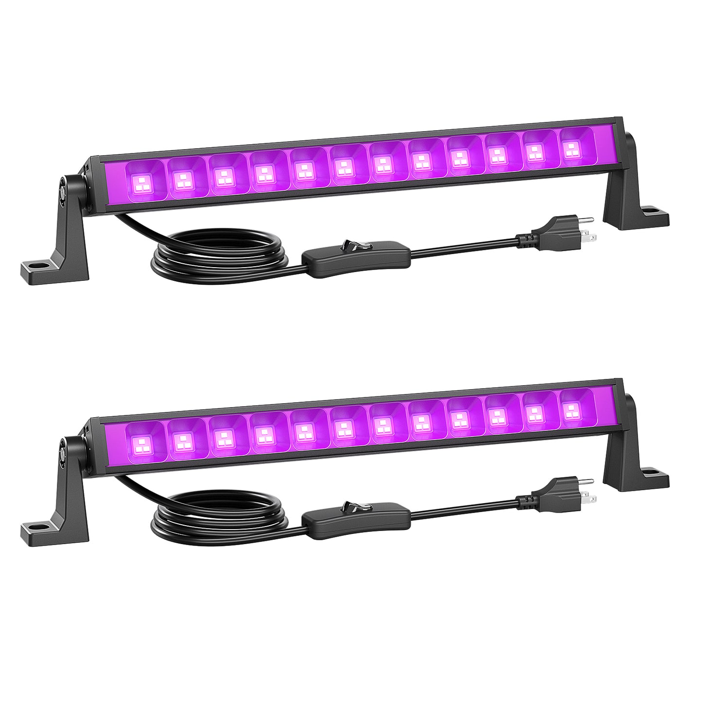 Meloght 42W LED Black Light Bar