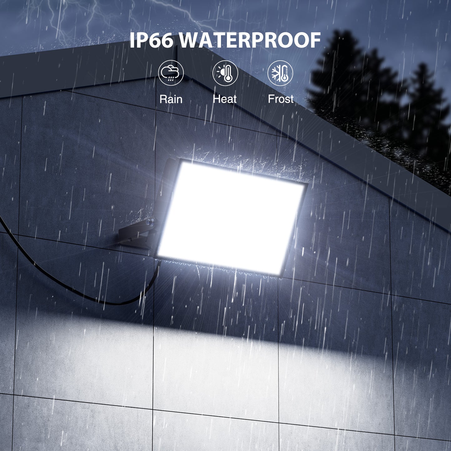 Meloght 160W Outdoor Flood Lights