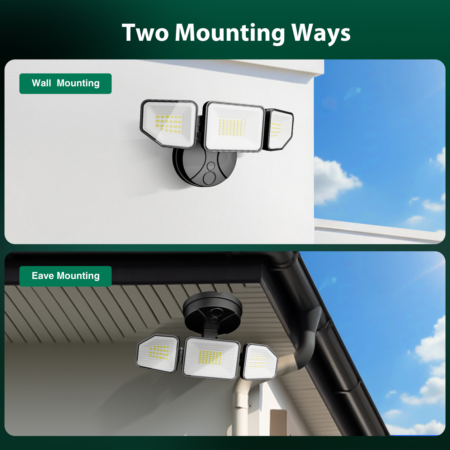 Meloght 65W LED Flood Lights