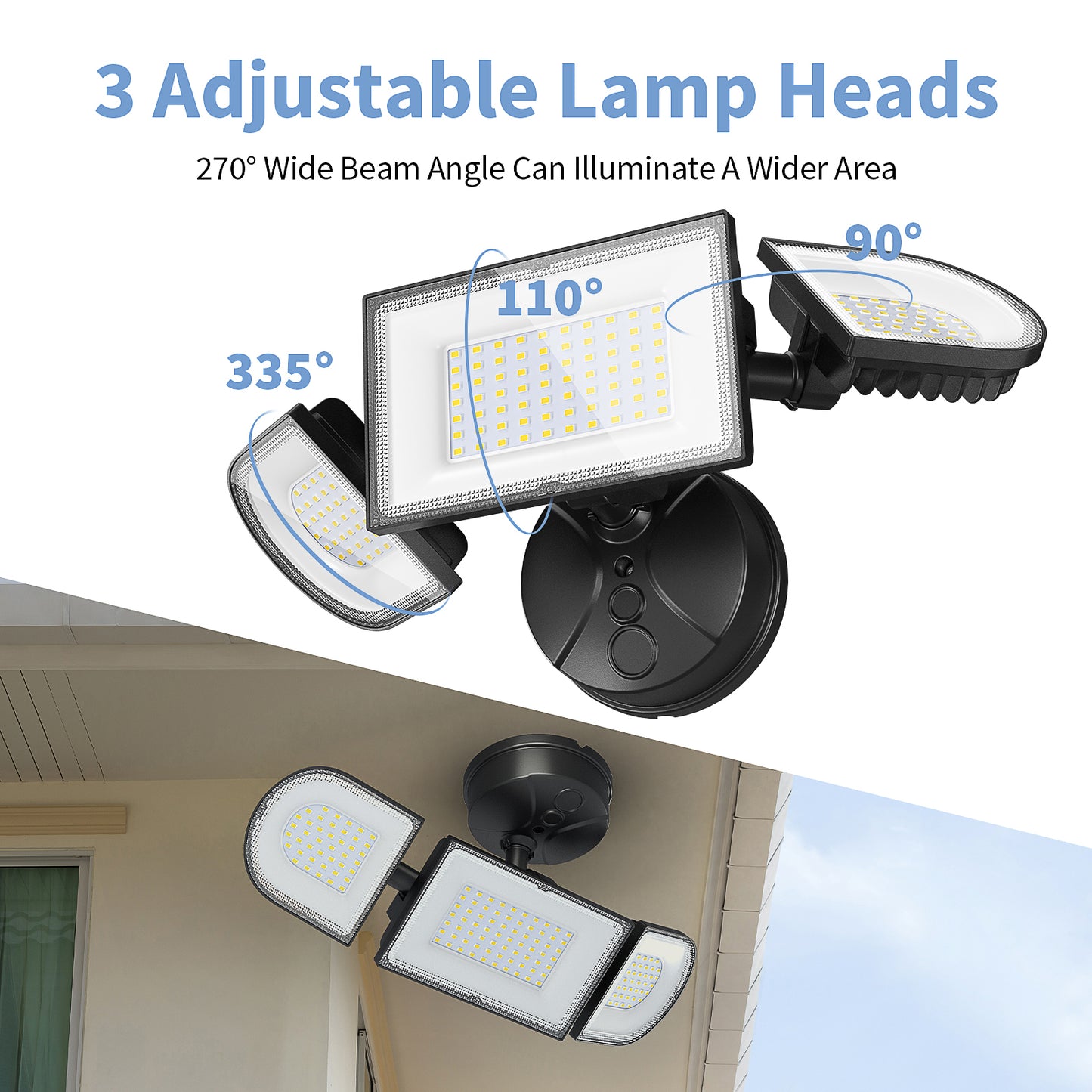 Meloght 150W LED Flood Lights