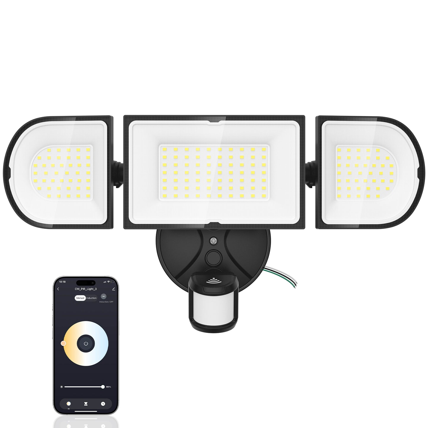 Meloght 120W Smart LED Flood Light