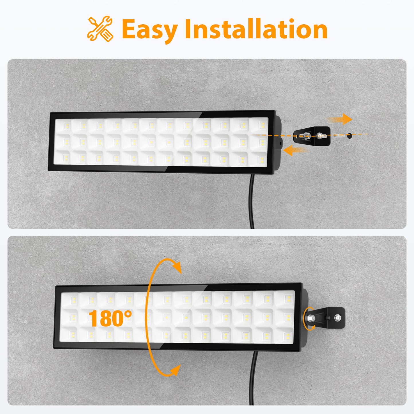 Meloght 100W Shop Lights for Workshop