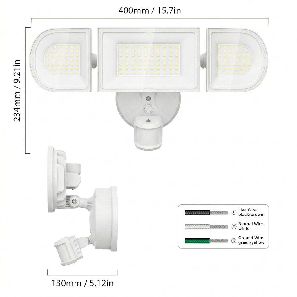Meloght 120W Smart LED Flood Light